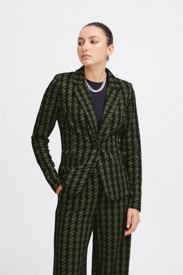 Ichi Kurzblazer IHKATE HOUNDSTOOTH BL von Ichi