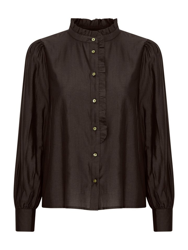 Ichi Langarmbluse IH KARLANI (1-tlg) Drapiert/gerafft von Ichi