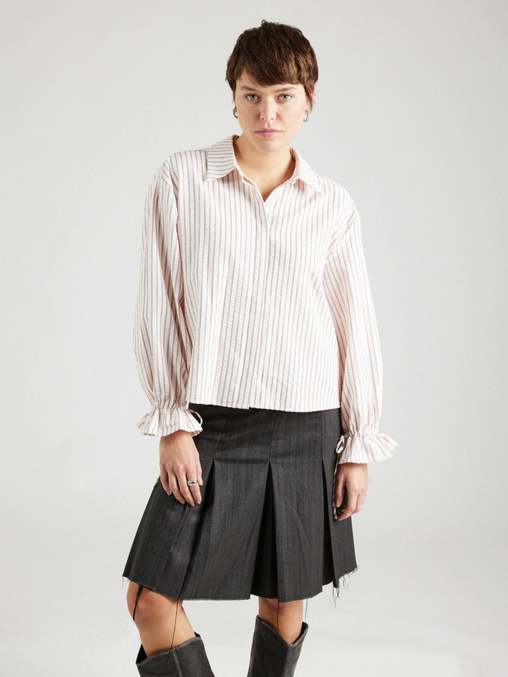 Ichi Langarmbluse IH Shannon (1-tlg) Drapiert/gerafft von Ichi