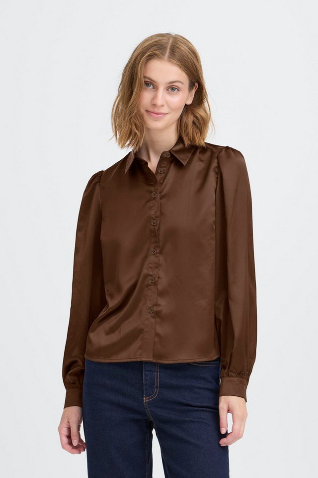 Ichi Langarmbluse Langarm-Bluse IHSANZA von Ichi