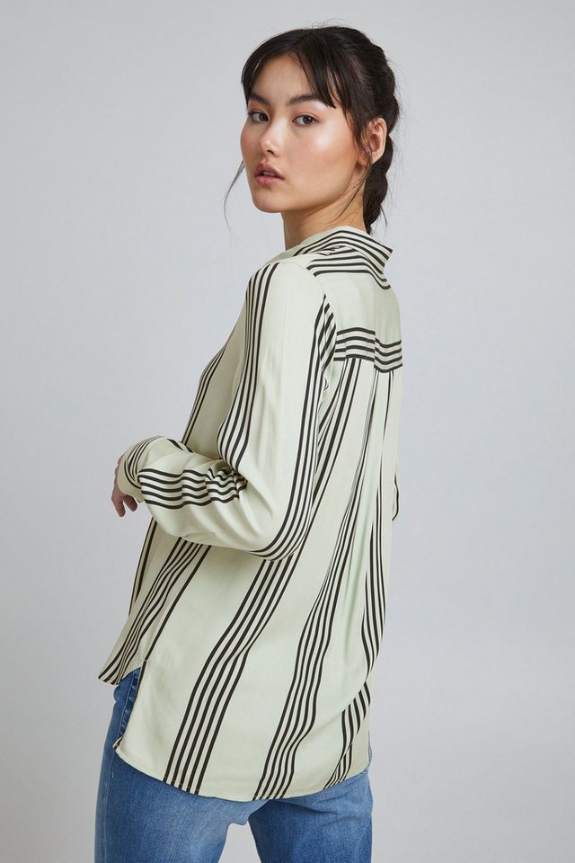 Ichi Langarmbluse Shirtbluse von Ichi