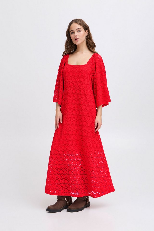 Ichi Maxikleid IHPALOLLA DR modisches Kleid mit Spitze von Ichi