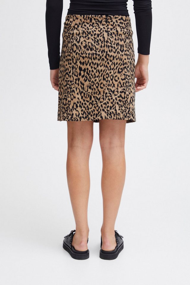 Ichi Minirock IHKATE LEOPARD JACQUARD SK von Ichi