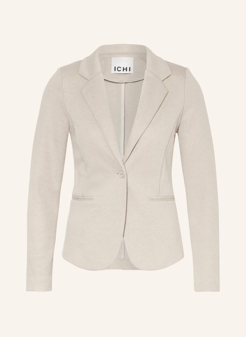 Ichi Piqué-Blazer Ihkate beige von Ichi