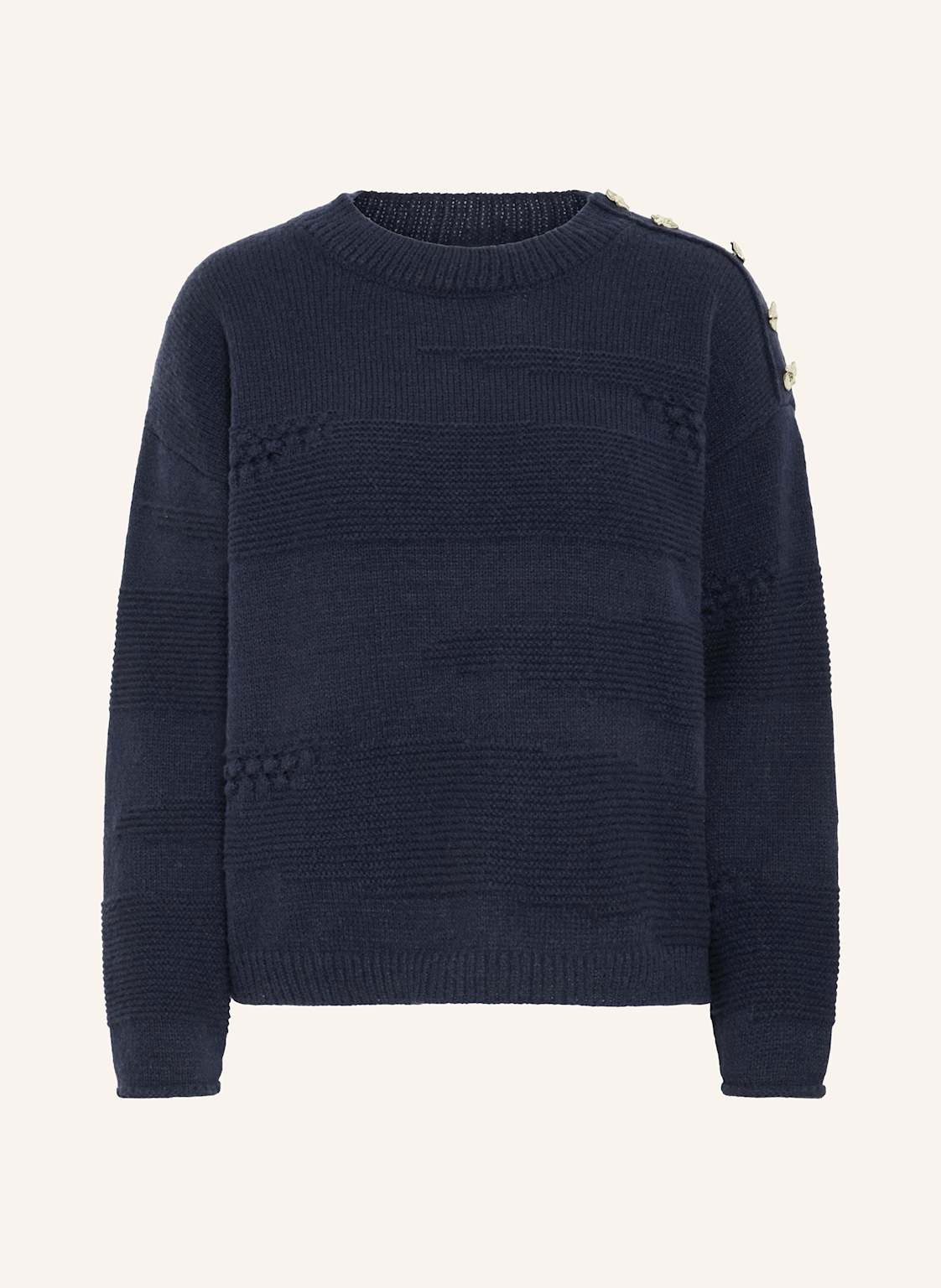 Ichi Pullover Ihastra blau von Ichi