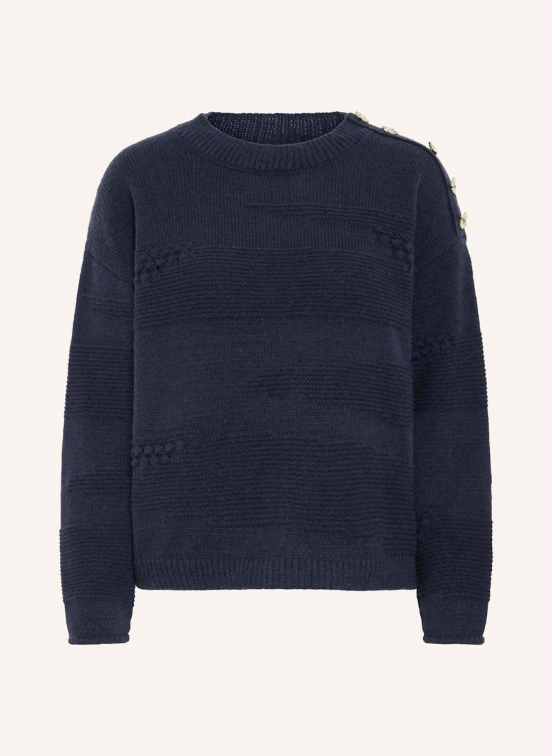 Ichi Pullover Ihastra blau von Ichi