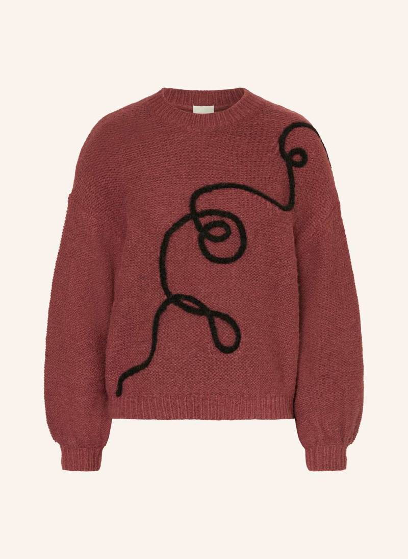 Ichi Pullover Ihcatrina rot von Ichi