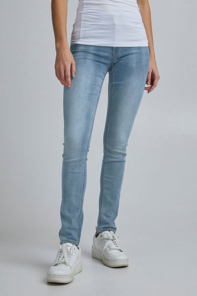 Ichi Röhrenjeans IHERIN IZARO LIGHT BLUE BLEACHED - 20100292 von Ichi