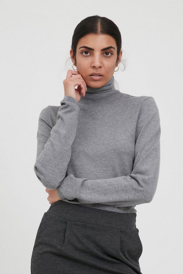 Ichi Rollkragenpullover IHMAFA Leichter Rollkragenpullover mit toller Passform von Ichi