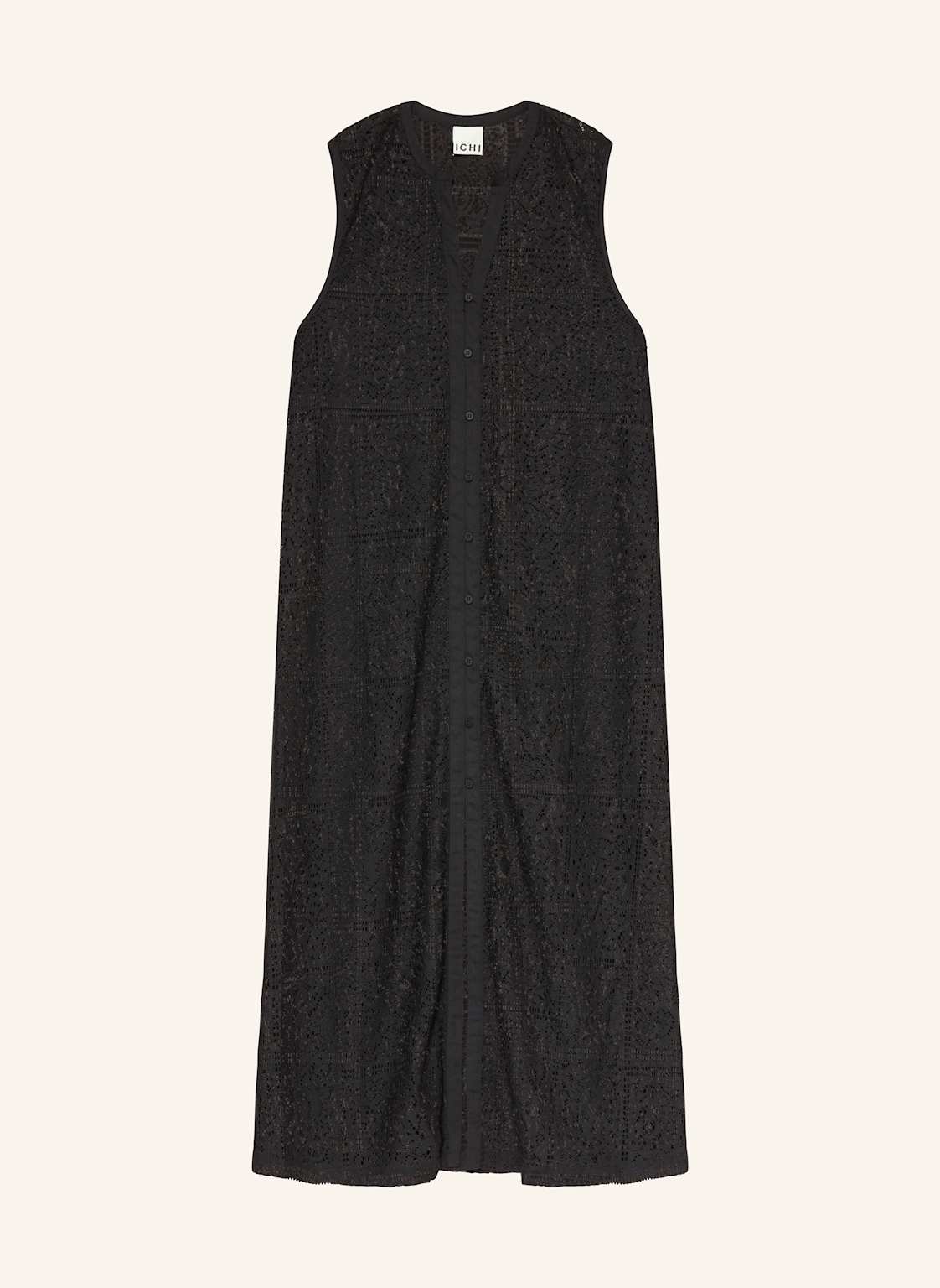 Ichi Spitzenkleid Ihmaleo schwarz von Ichi