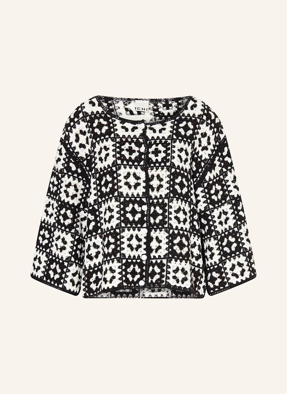 Ichi Strickjacke Ihbandie weiss von Ichi