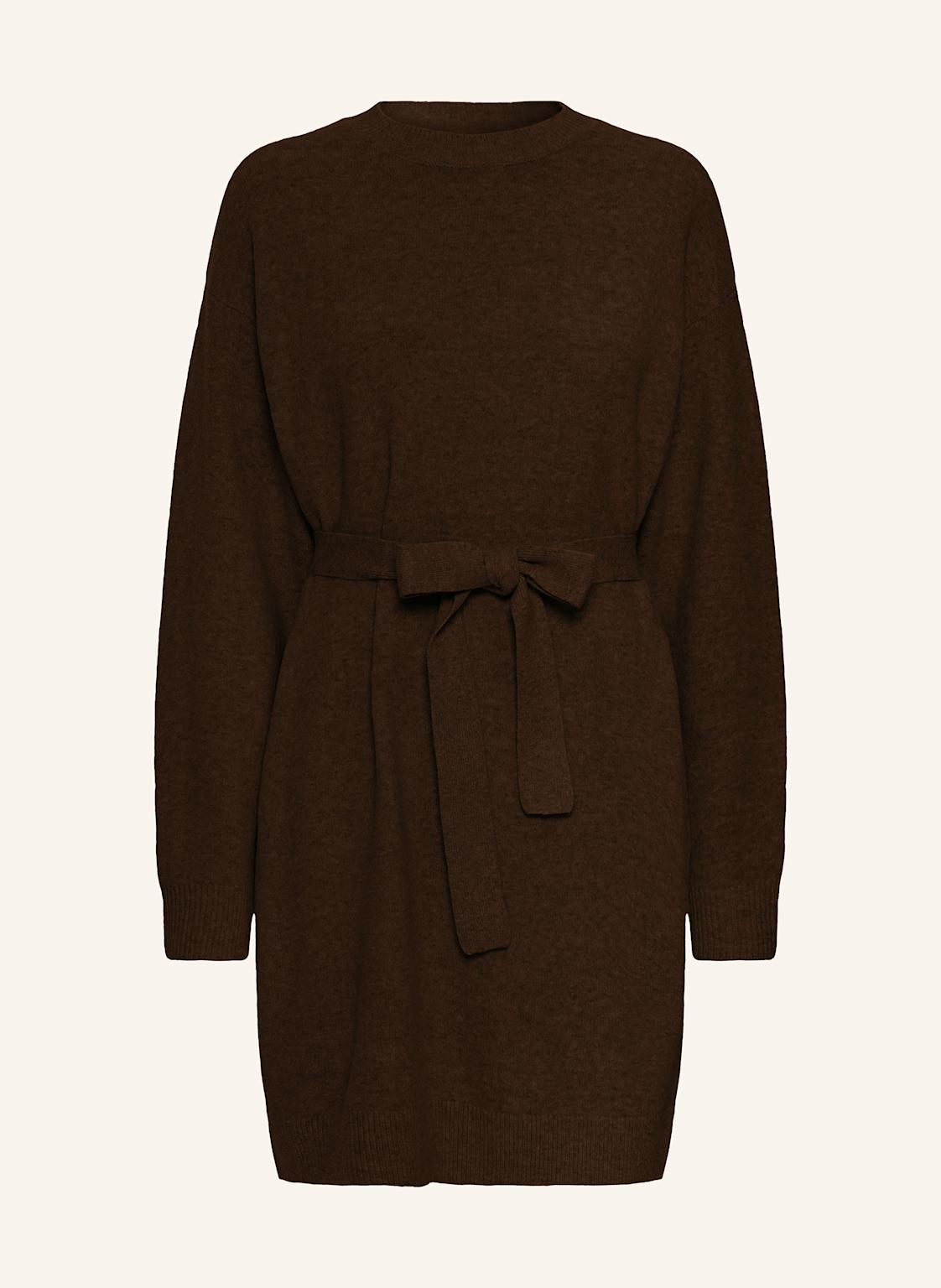 Ichi Strickkleid Ihdasila braun von Ichi