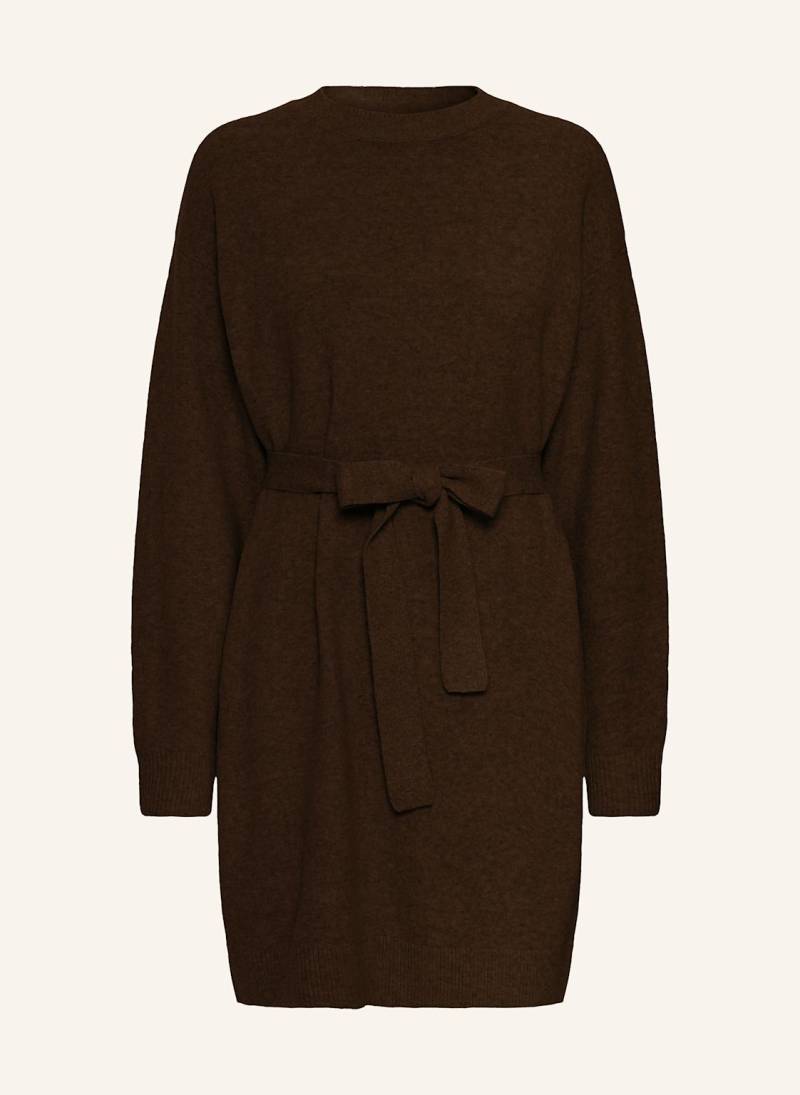 Ichi Strickkleid Ihdasila braun von Ichi
