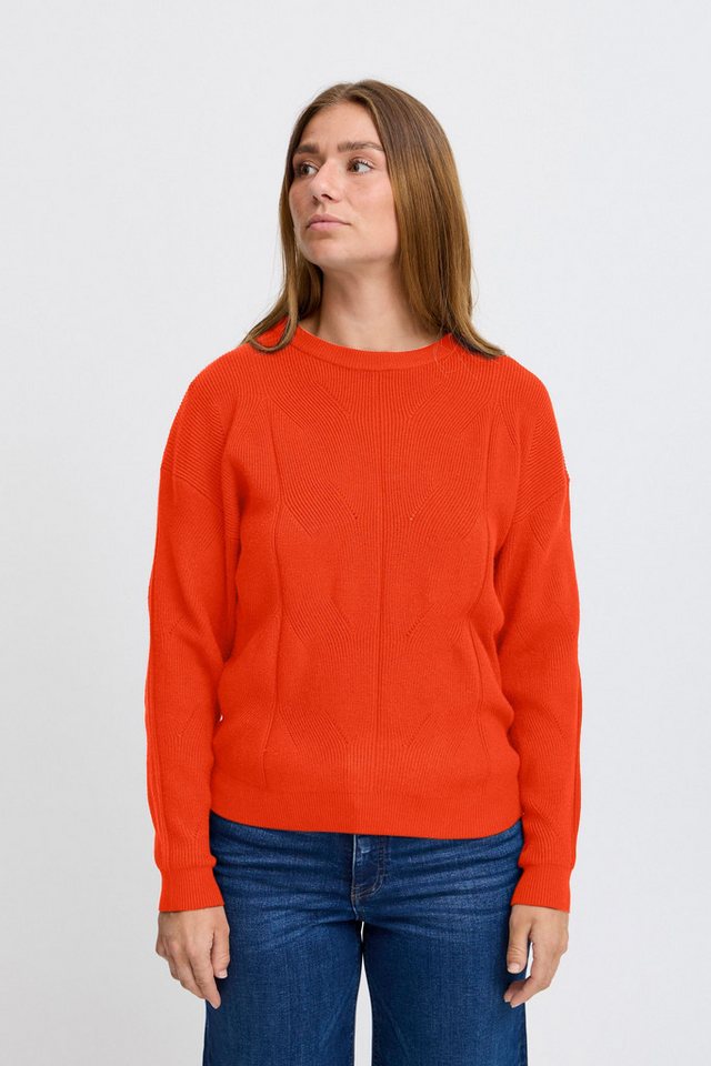 Ichi Strickpullover IHBOSTON LS5 modischer Strickpullover von Ichi