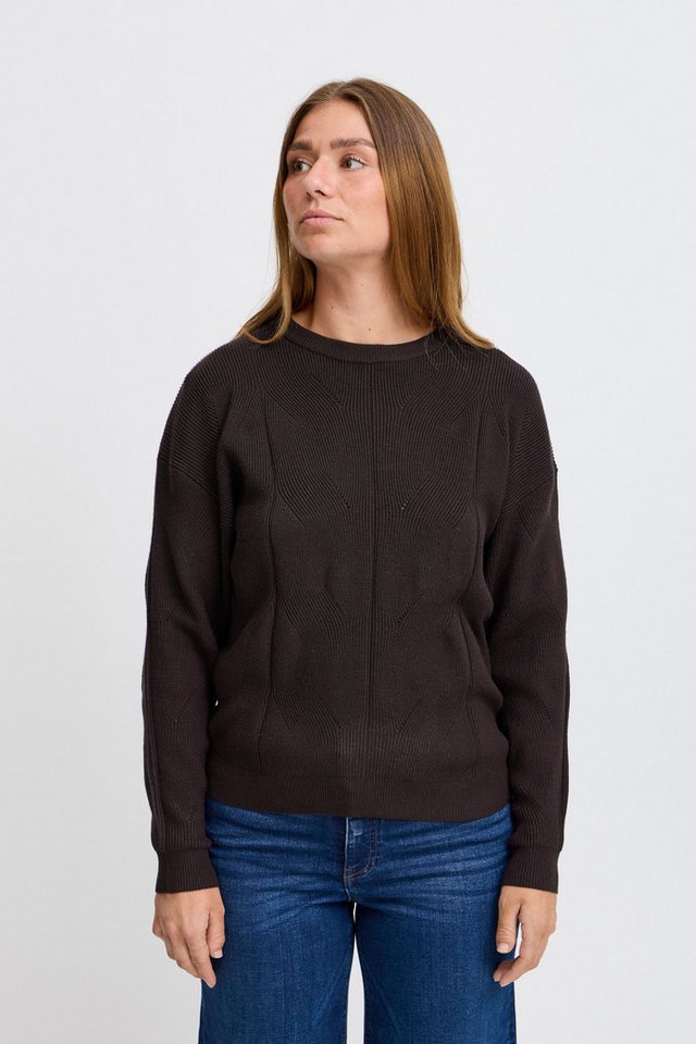 Ichi Strickpullover IHBOSTON LS5 modischer Strickpullover von Ichi