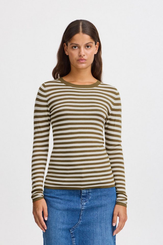 Ichi Strickpullover IHDIANE LS moderner Strickpullover von Ichi