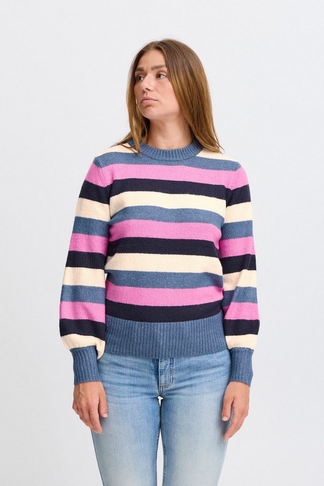 Ichi Strickpullover IHEDEN LS7 lässiger Strickpullover von Ichi