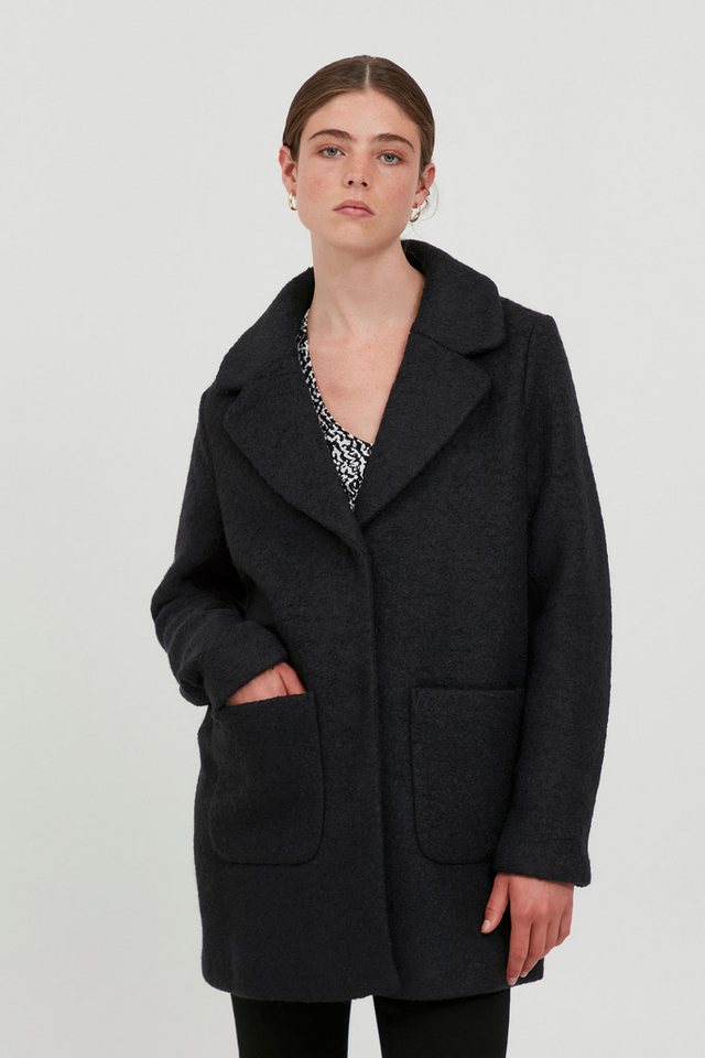 Ichi Wintermantel Wollmantel von Ichi