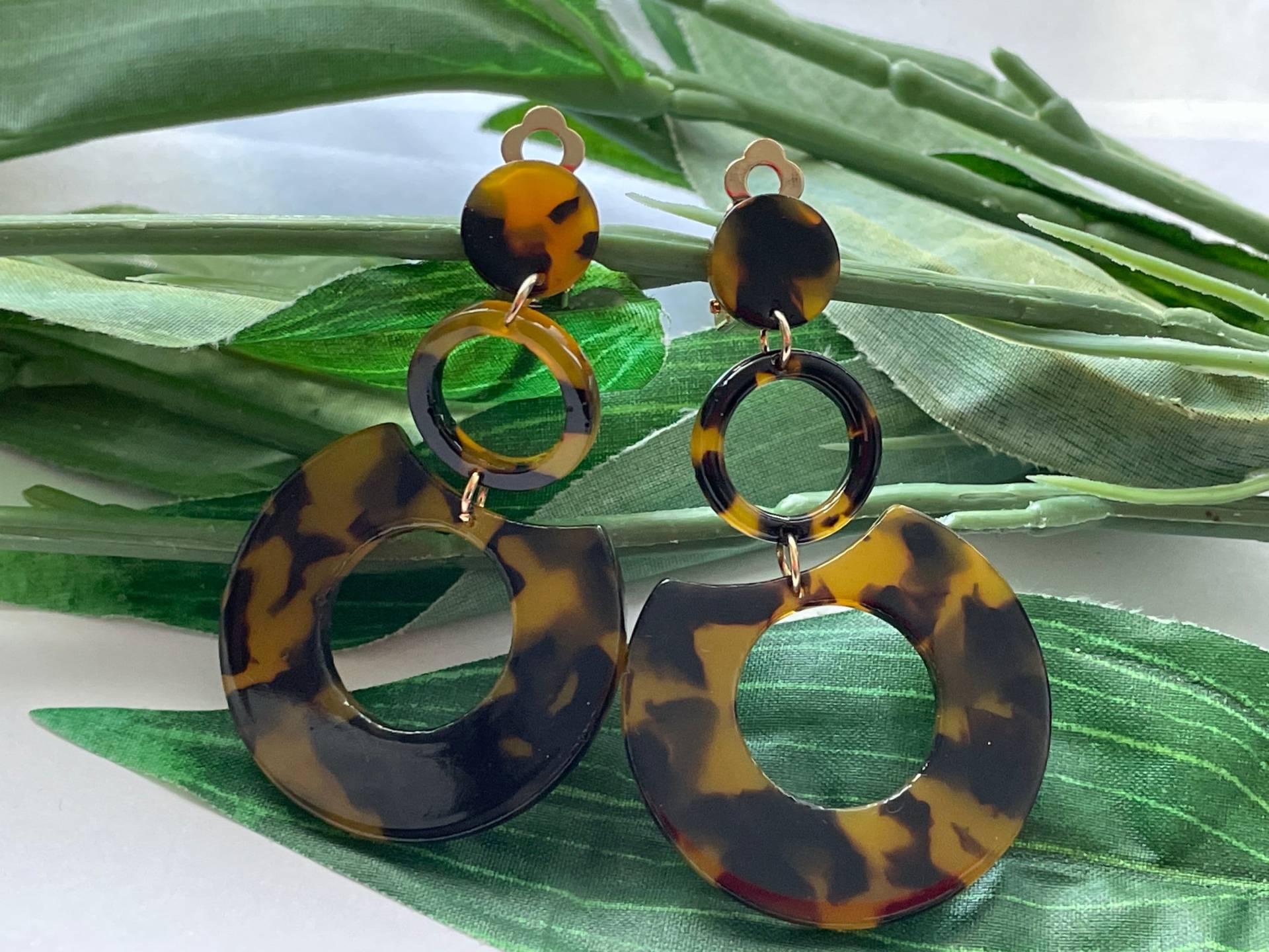 Retro Ohrclips, Baumeln Ohrringe, Clip, Mädchen Ohrringe Retro Ohrclips, Baumeln Ohrringe, Clip, Mädchen Ohrringe von IckleAccessories