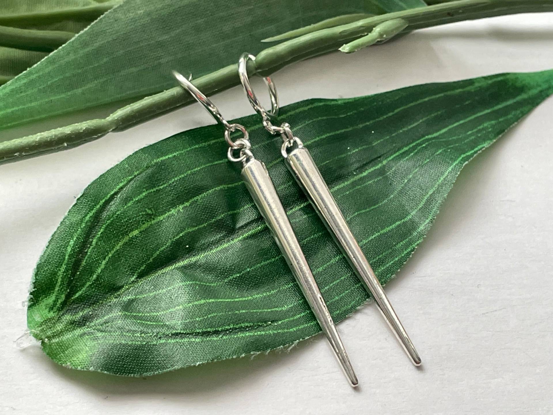 Spike Hoop Baumeln Clip Auf Ohrringe, Mädchen Creolen, Ohrringe Spike Hoop Baumeln Clip Auf Ohrringe, Mädchen Creolen, Ohrringe von IckleAccessories