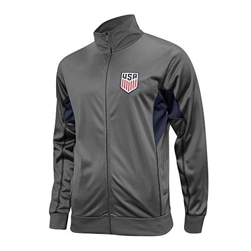 Icon Sports Herren Festung Trainingsjacke, Fortress | Grau, Medium von Icon Sports