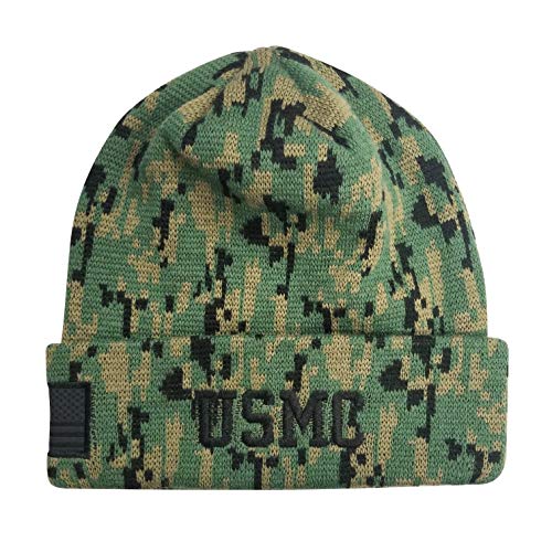 Icon Sports Herren US Beanie, U.s. Marine Corps Camouflage-Bündchen, Einheitsgröße von Icon Sports