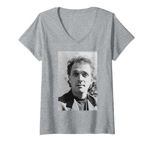 Damen Rik Mayall Comedy Bottom Die Jungen Fallen tot um, Fred T-Shirt mit V-Ausschnitt von Iconic Photo Moments