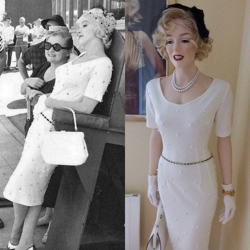 Marilyn Monroe...perlen Verschönert "Manche Mögen's Heiss' von IconicDresses