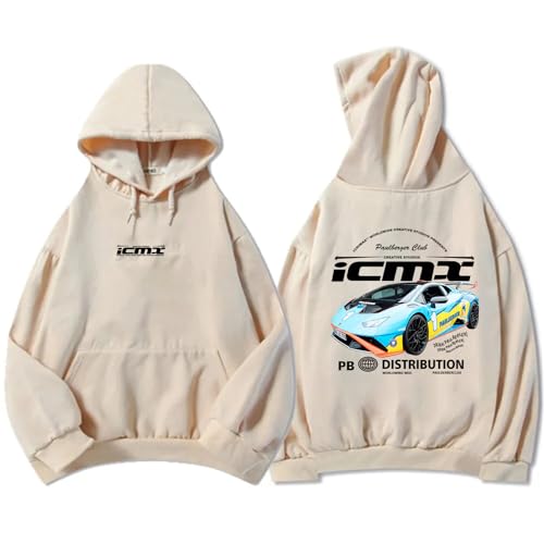 Icrimax Hoodies Männer Frauen Langarm Sport Lose Sweatshirt Hip Hop Street Spiel Anker Pullover-Khaki||x_s von Icrimax