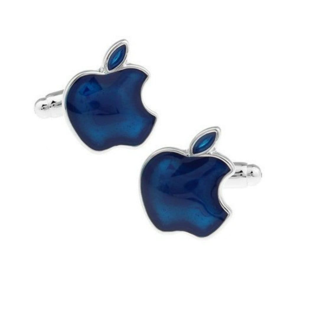 Apple Manschettenknöpfe Computer Tech Blau Bräutigam Trauzeuge Trauzeugen Hochzeit Vatertagsgeschenk von IdealCuffs