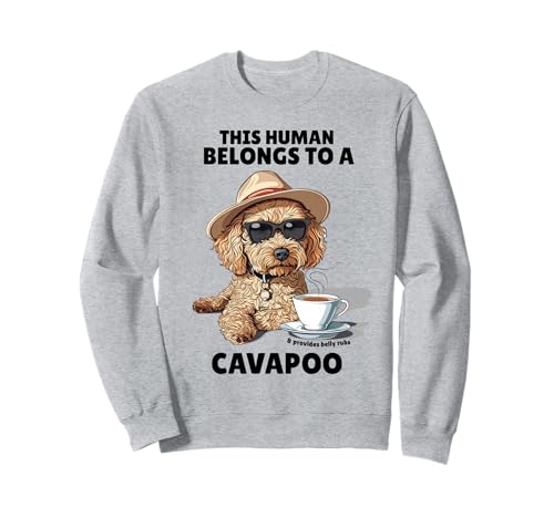 Dieser Mensch gehört zu einem Cavapoo Ideen für Frauen & Cavapoo Sweatshirt Dieser Mensch gehört zu einem Cavapoo Ideen für Frauen & Cavapoo Sweatshirt von Ideas For Cavapoo Owner & Cavapoo Accessories Idea