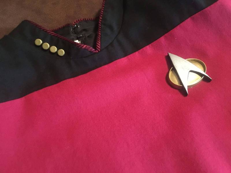 star Trek Tng/Ds9/Voyager Uniform Pip's Und Com Badge Set von IdentityCrisisStore