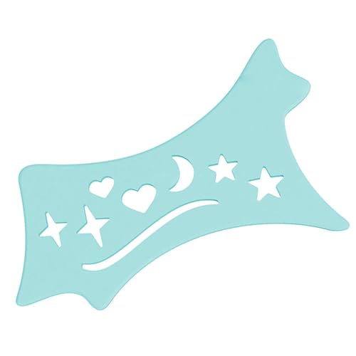 Idezek Silikon-Eyeliner-Kontur-, Lidschatten- und Eyeliner-Schablonen-Pad mit geflügelter Spitze - Flexibles Werkzeug für weiche Eyeliner - Präzisions-Augenliner mit abgeschrägtem Design, von Idezek