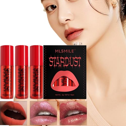 Idezek es Lippenstift-Set,Lip e Lipstick - Mehrzweck-Lipgloss-Make-up-Lippenstift | Coloful Liquid Lipstick Set Make-up Lipgloss für Erwachsene Frauen von Idezek