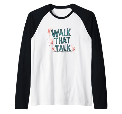 Cool Walk That Talk Speech für Jungen und Mädchen Raglan Cool Walk That Talk Speech für Jungen und Mädchen Raglan von Idiom Outfit