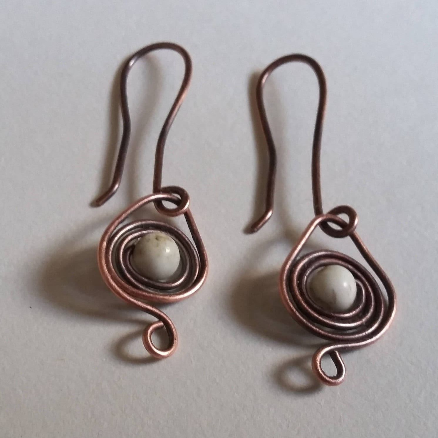 Kupfer Ohrringe Kupfer Ohrringe von IdleHandsJewelryCA