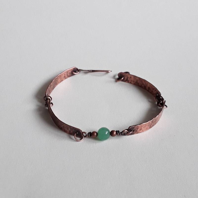 Kupfer Tab Armband Kupfer Tab Armband von IdleHandsJewelryCA