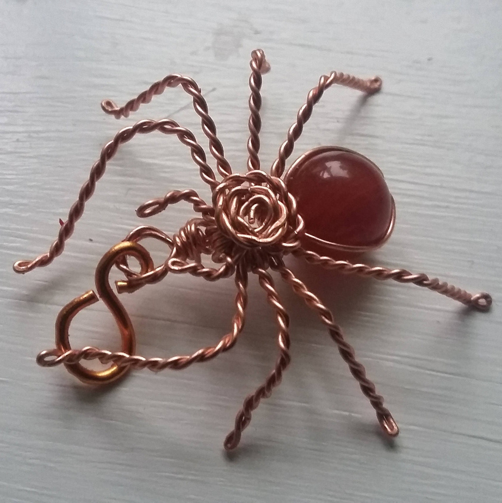 Spinne Anhänger Spinne Anhänger von IdleHandsJewelryCA