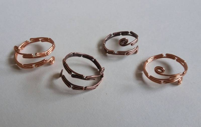 Verstellbarer Kupferring Verstellbarer Kupferring von IdleHandsJewelryCA