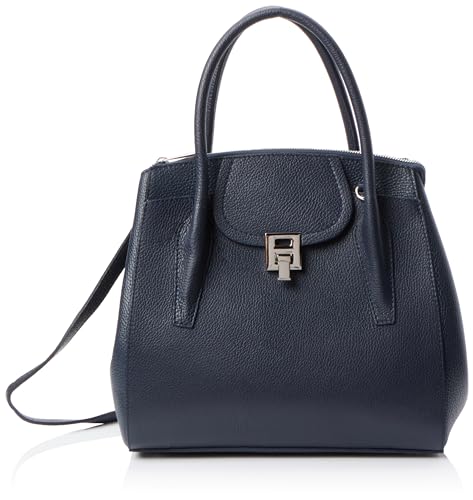 Idony Women's Henkeltasche aus Leder, Marine Idony Women's Henkeltasche aus Leder, Marine von Idony