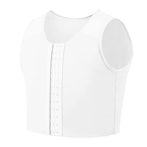 Idtswch Brustbinder für Transgender FTM Binder Trans Tomboy Kompressions BH Tanktop von Idtswch