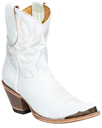 Idyllwind Damen Wheels Western Booties Round Toe - Idl-001-21, Weiss/opulenter Garten, 38.5 EU von Idyllwind