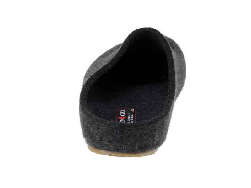 Iesse Michel-graphit Filz/Leder dunkel_grau 40 von Iesse