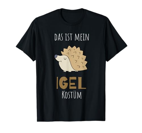 Igel T-Shirt Kinder speziell für Mädchen Karneval Fasching T-Shirt von Igel Shirt Damen Igel Kostüm Erwachsene