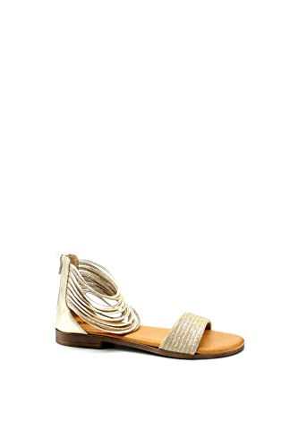 Igi&Co Damen Babila Sandale, Beige Plat, 35 EU von IGI&Co