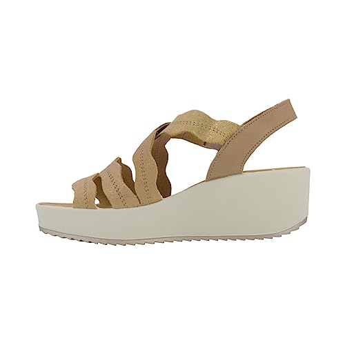 Igi&Co Damen Candy Keilsandale, Beige Gold, 41 EU von IGI&Co