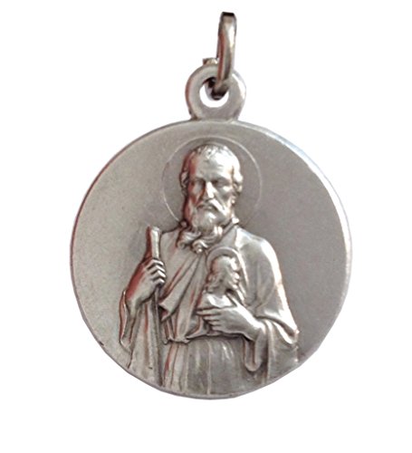 I G J Medaille von Heiliger Judas Thaddäus der Apostel - Medaillen von Schutzheiligen von I G J