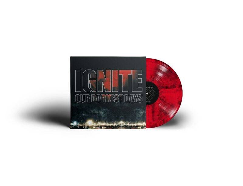 Ignite Our darkest days LP multicolor von Ignite