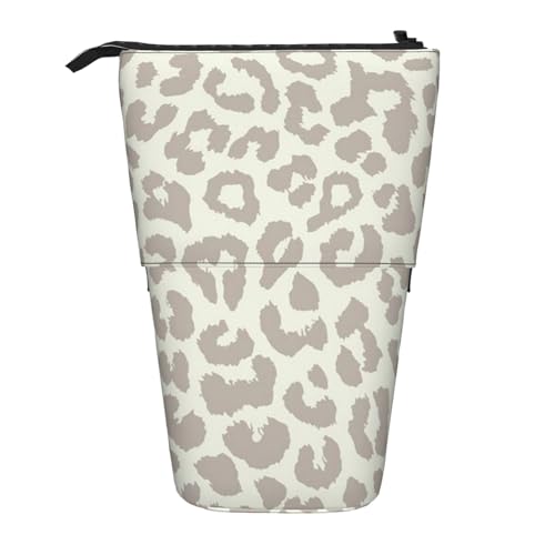 IguaTu Ballerina Dance Erweiterbares Federmäppchen, Teleskop-Schreibwaren-Organizer, strapazierfähiges Oxford-Gewebe, Mehrzweck-Tasche für Stifte, Make-up, Braunes Leopardenmuster, Einheitsgröße, IguaTu Ballerina Dance Erweiterbares Federmäppchen, Teleskop-Schreibwaren-Organizer, strapazierfähiges Oxford-Gewebe, Mehrzweck-Tasche für Stifte, Make-up, Braunes Leopardenmuster, Einheitsgröße, von IguaTu