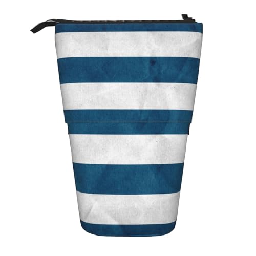 IguaTu Graffiti Hip Hop Erweiterbares Federmäppchen, Teleskop-Schreibwaren-Organizer, strapazierfähiges Oxford-Gewebe, Mehrzweck-Tasche für Stifte, Make-up, Griechische Flagge, Einheitsgröße, von IguaTu